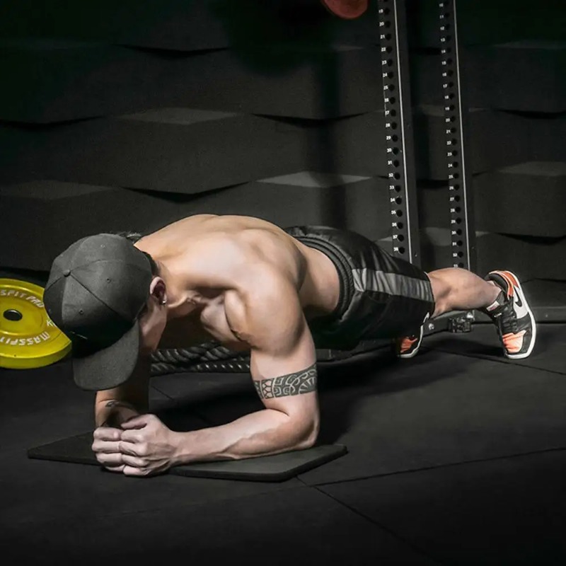 1.5cm Extra Thick Yoga Knee Pa - Crossfit Workout With Equipment ulasan dan harga