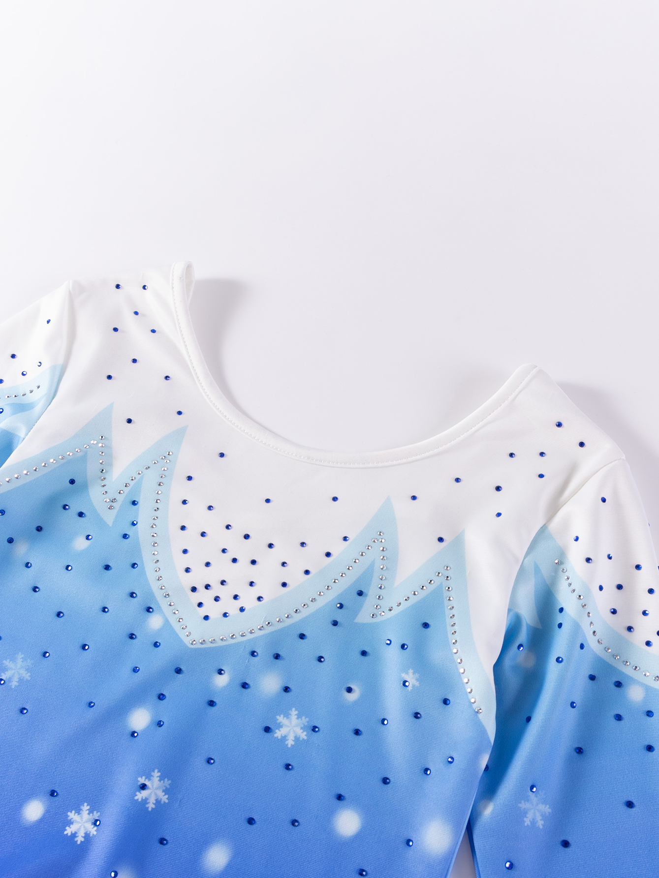 Gradient Color Snowflake Print - Crossfit Event ulasan dan harga