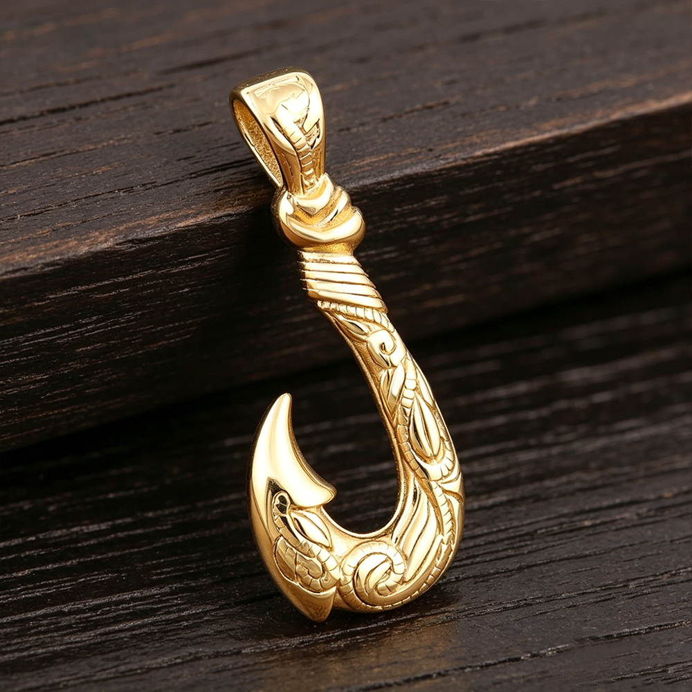 Maui Magic Fish Hook Necklace  - Battle Rope Anchor ulasan dan harga