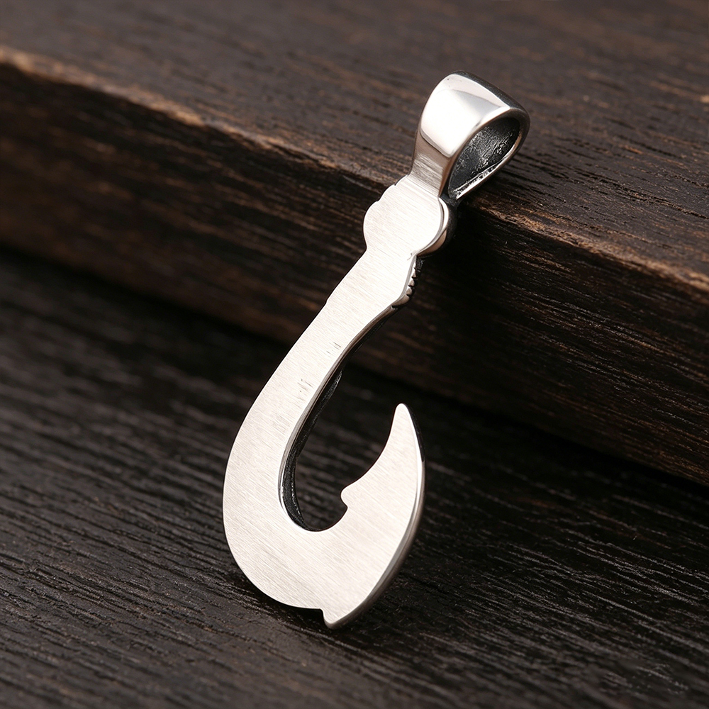 Maui Magic Fish Hook Necklace  - Battle Rope Anchor ulasan dan harga