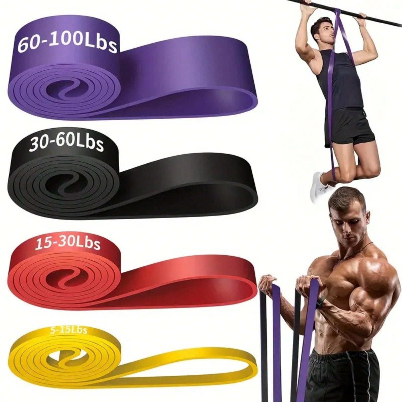 Resistance Bands For Working O - Pull Up Assist Band ulasan dan harga