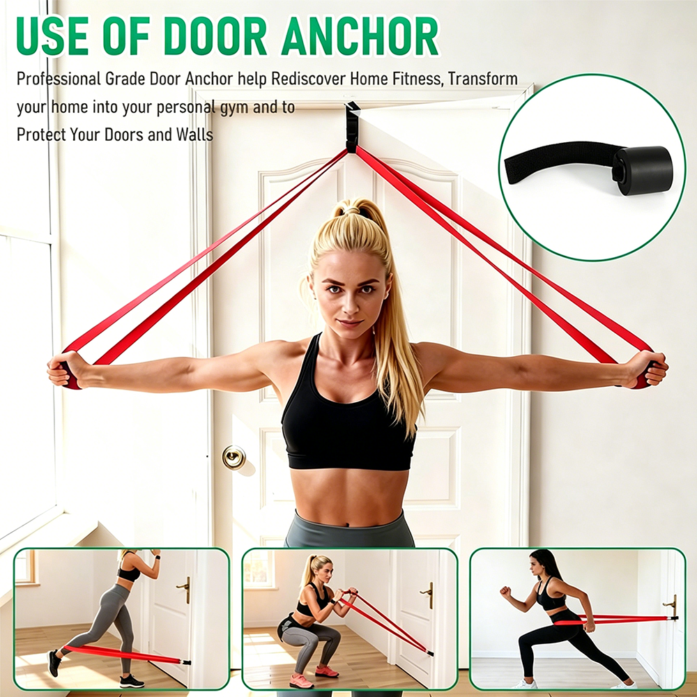 10Pcs 4-Level Resistance Bands - Pull Up Assist Band ulasan dan harga