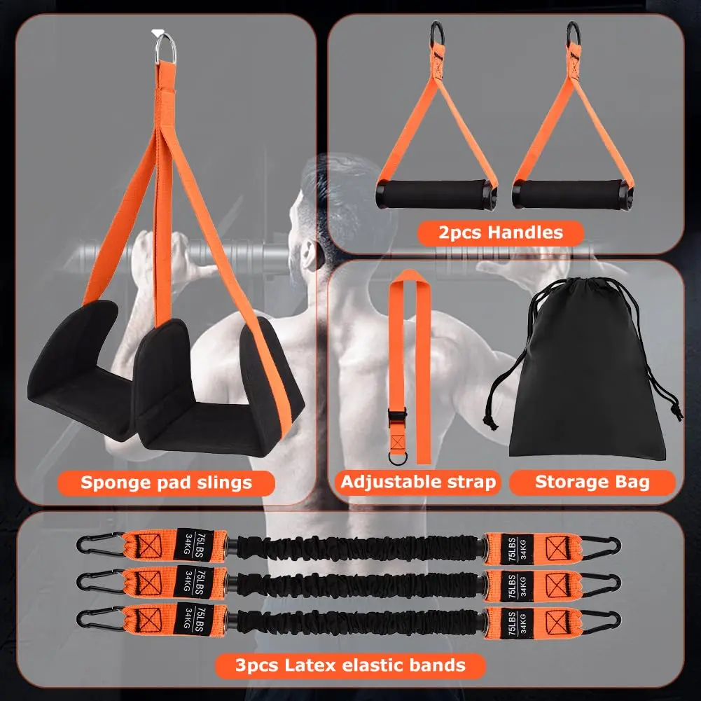 Pull Up Assistance Bands Set R - Pull Up Assist Band ulasan dan harga