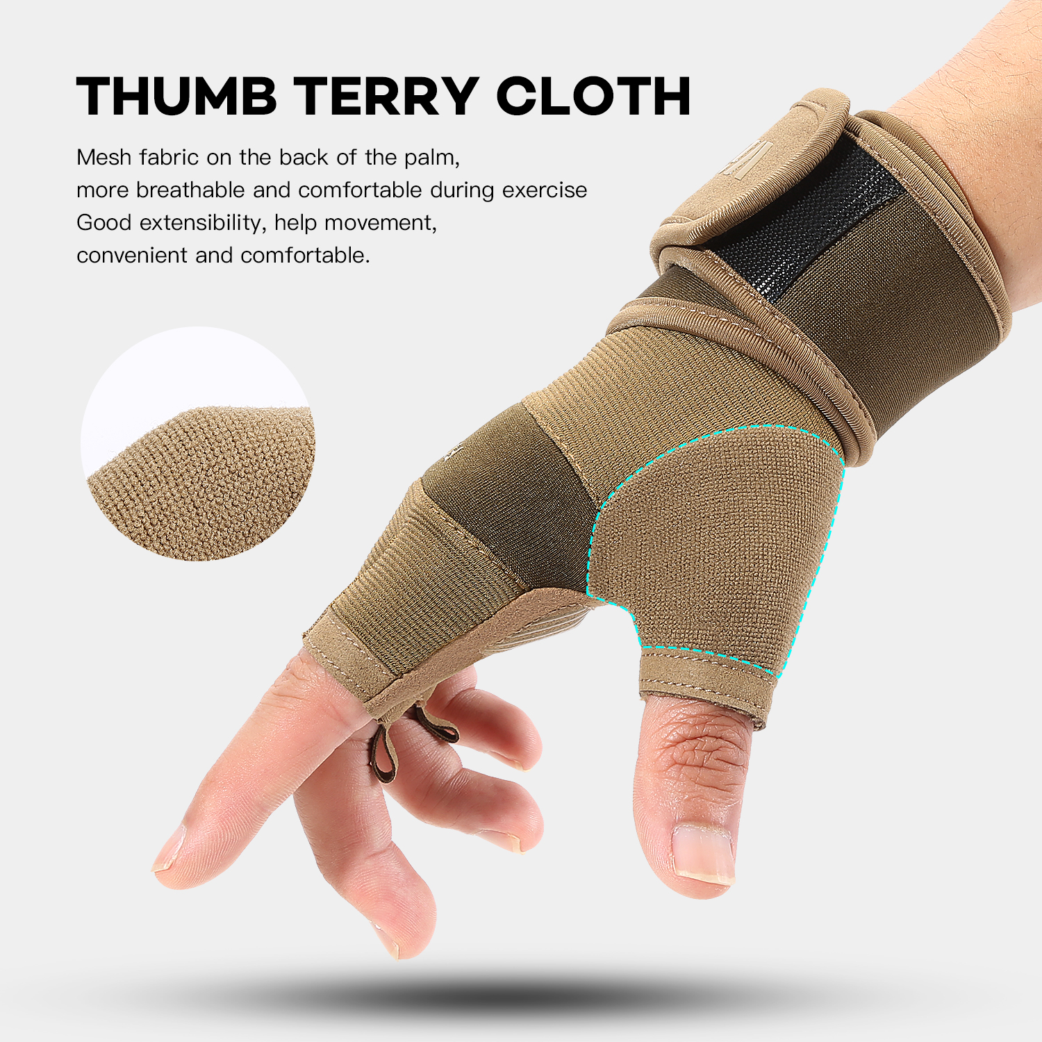 Hunting Gloves Tactical Gear C - Crossfit Fitness Gear ulasan dan harga