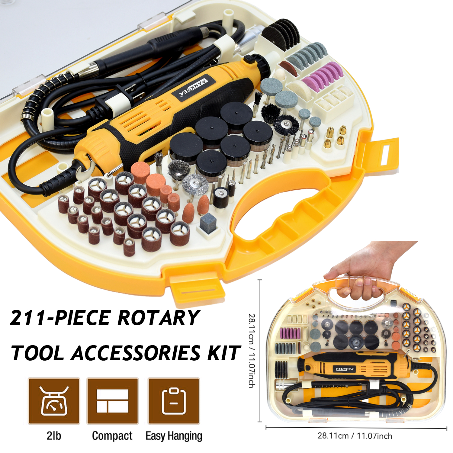 Rotary Tool Kit, Equipped With - Crossfit Machine ulasan dan harga