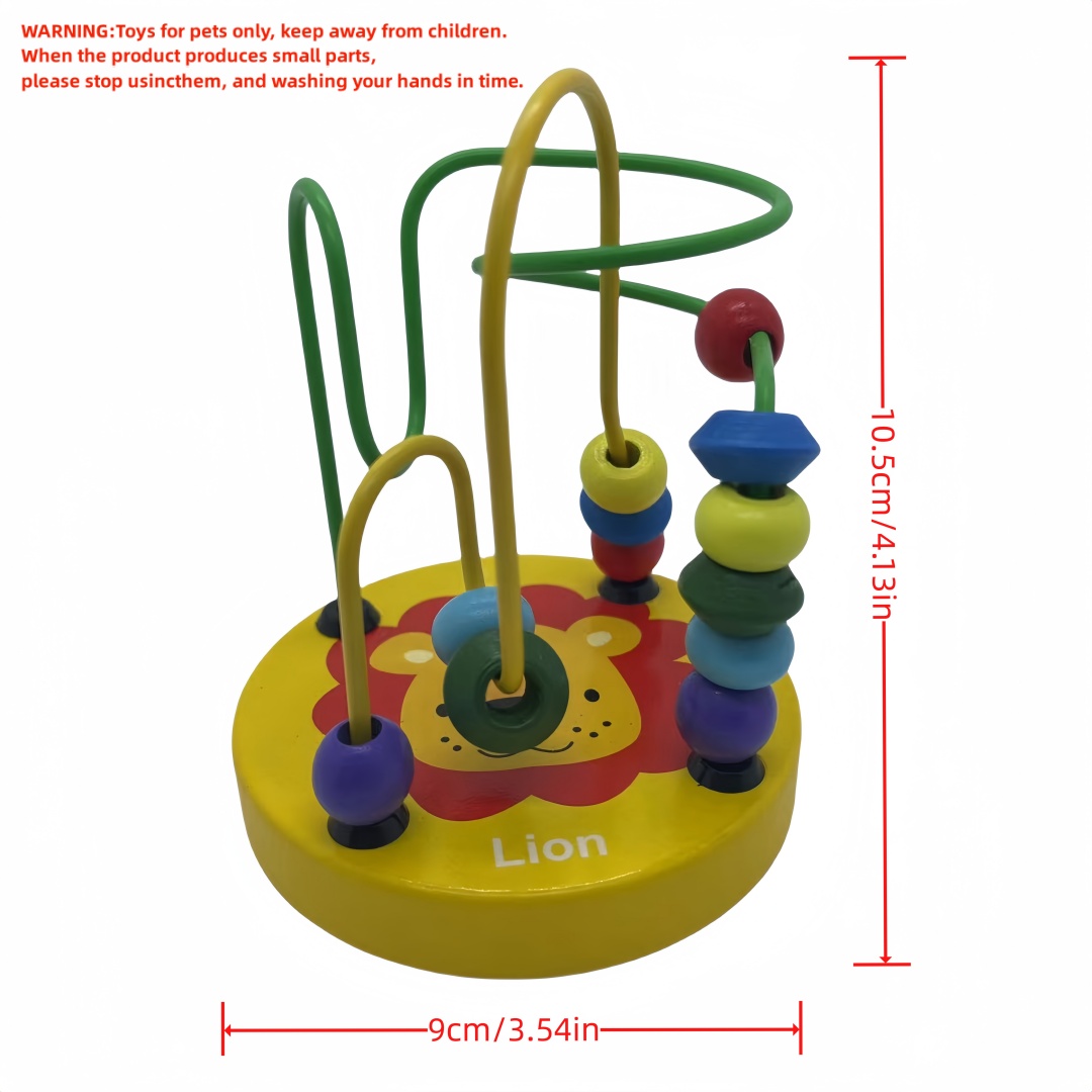 Bird Training Toy Supplies Lov - Gymnastic Ring Wood ulasan dan harga