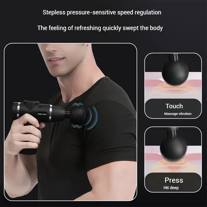 Mini Massage Gun Fascia Machin - Crossfit Machine ulasan dan harga