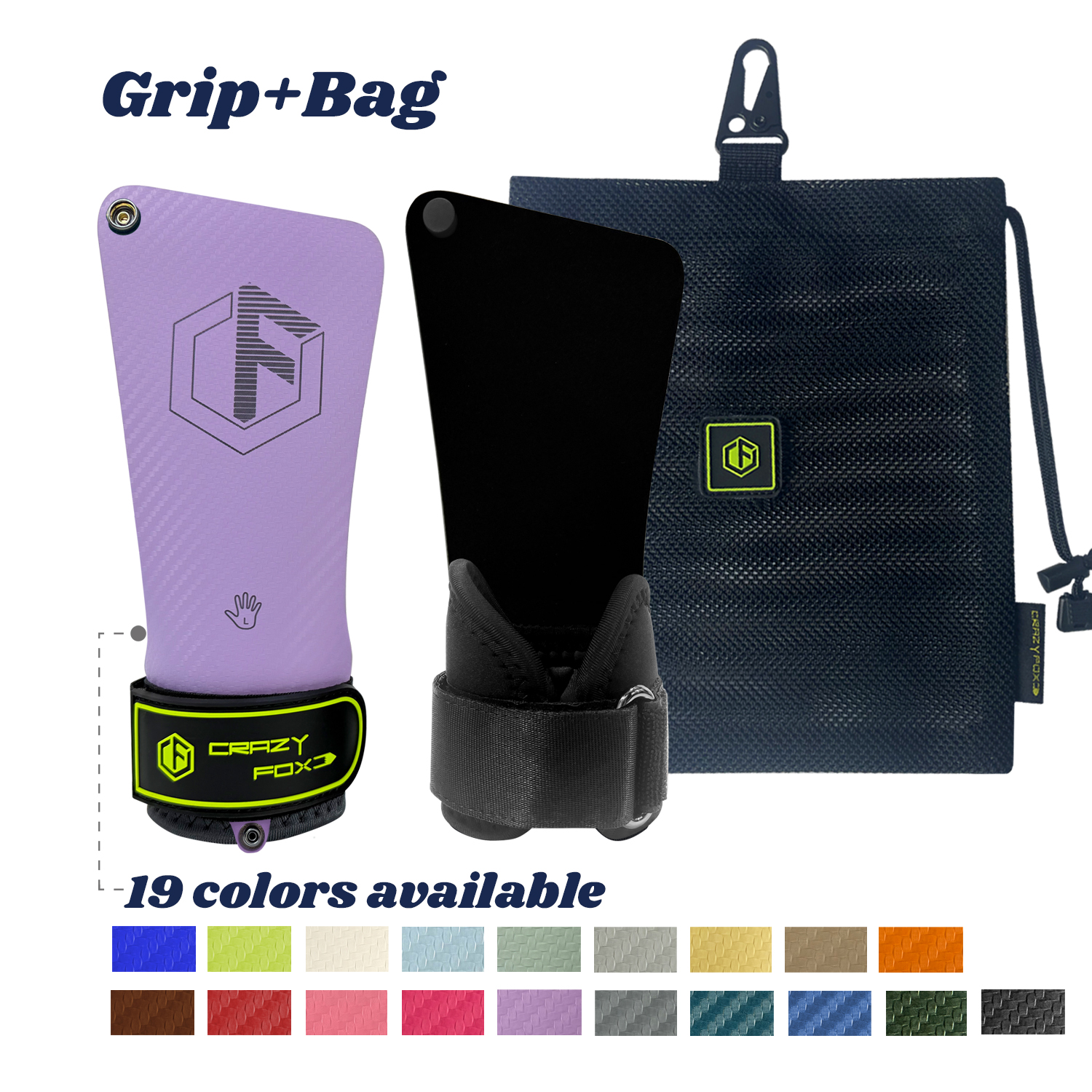 Natural Rubber Anti‑Slip Palm  - Crossfit Gear Pouch ulasan dan harga