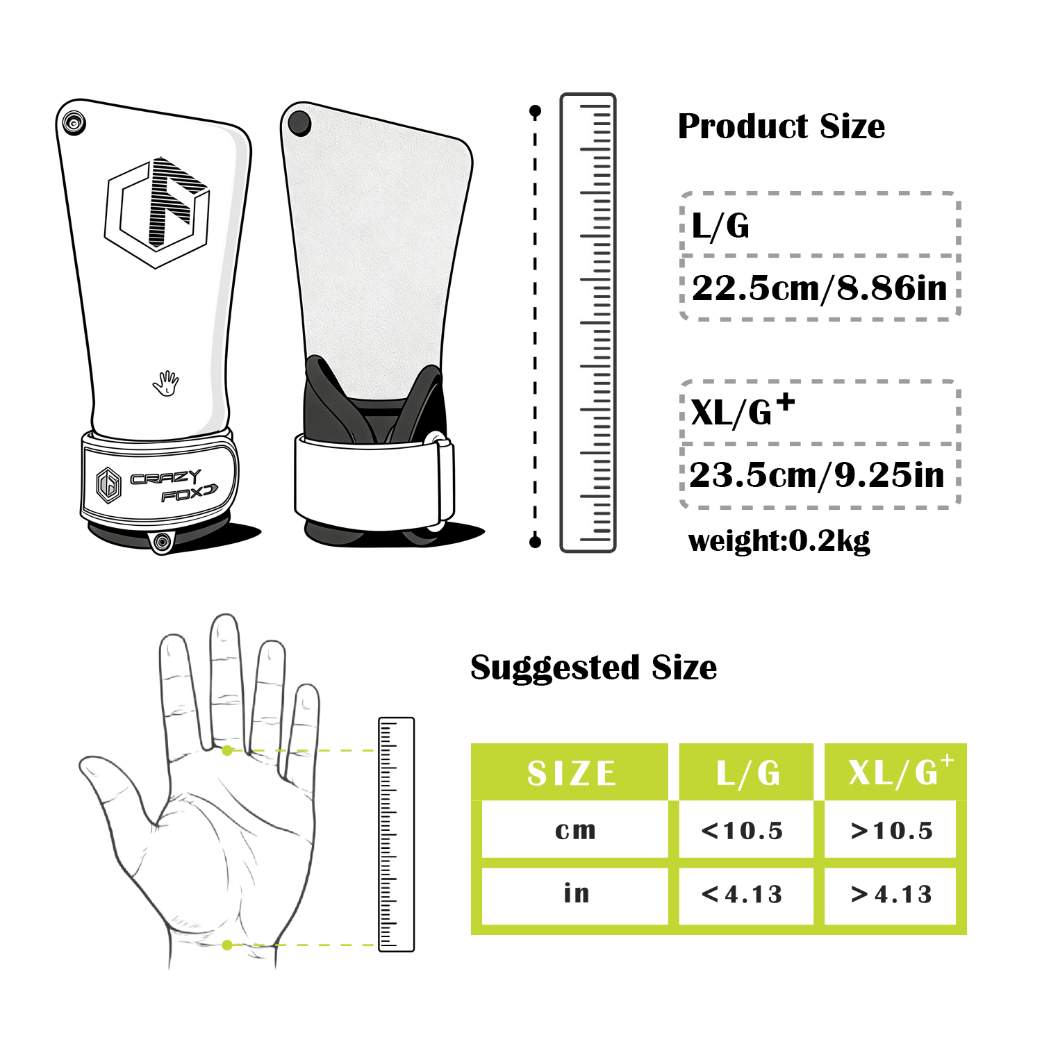 Natural Rubber Anti‑Slip Palm  - Crossfit Gear Pouch ulasan dan harga