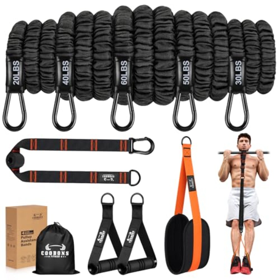 Resistance Bands, Exercise Ban - Pull Up Assist Band ulasan dan harga