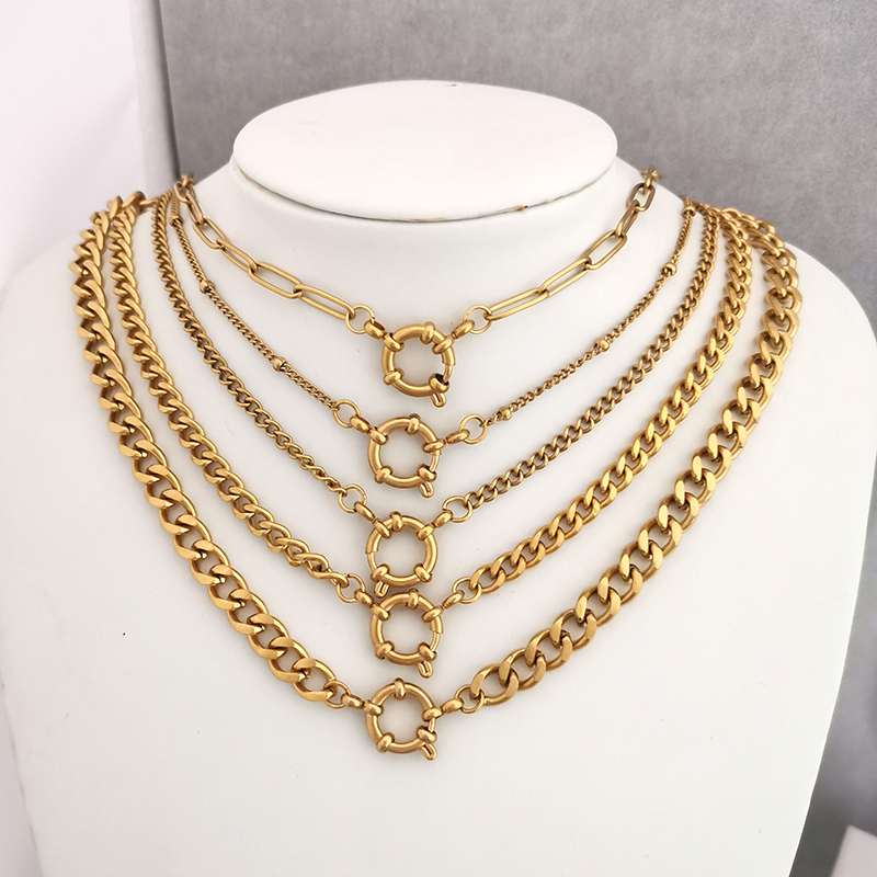 Spring Sailor Clasp Necklace W - Battle Rope Anchor ulasan dan harga